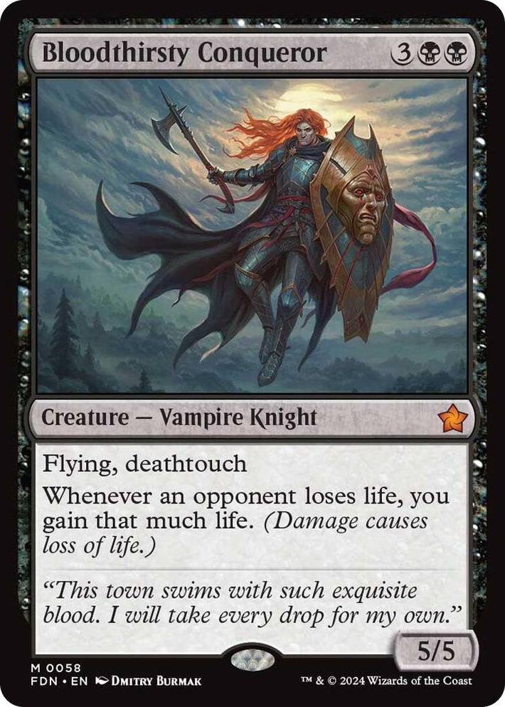 0058 Bloodthirsty Conqueror M Foundations