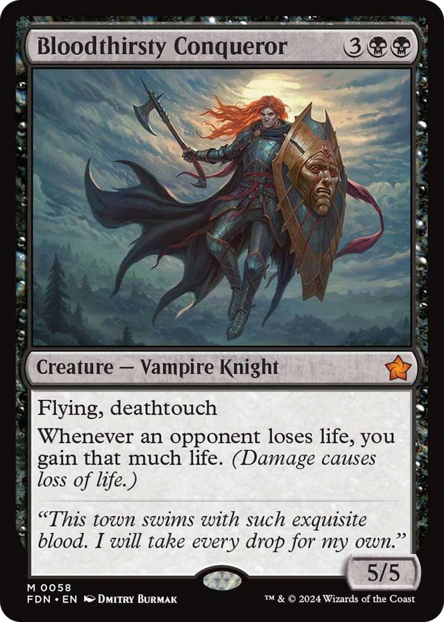 0058 Bloodthirsty Conqueror M Foundations