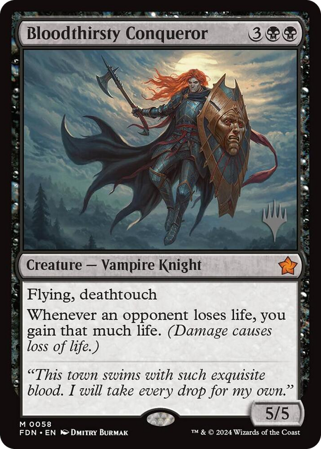 0058 Bloodthirsty Conqueror M Promo Pack: Edge of Eternities
