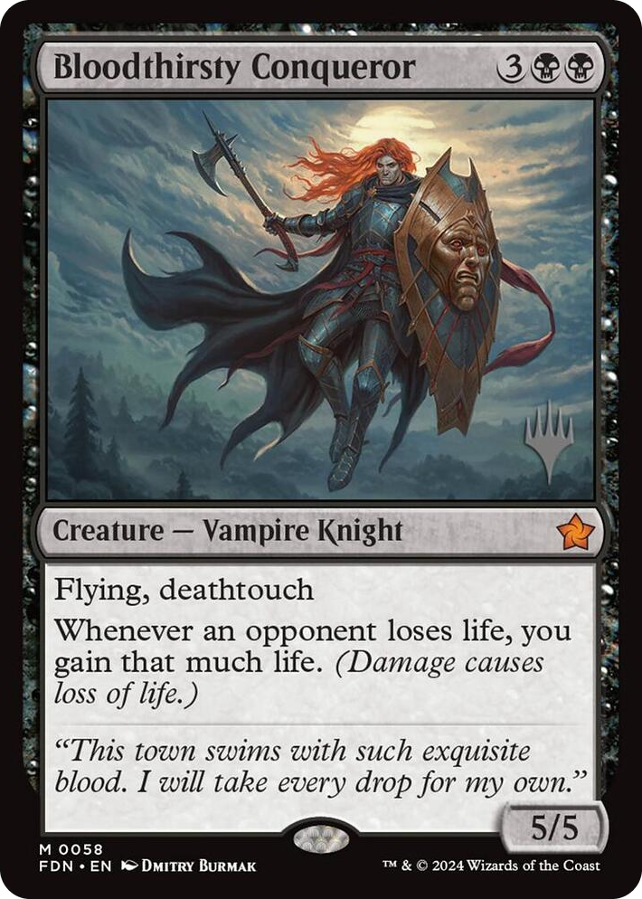 0058 Bloodthirsty Conqueror M Promo Pack: Edge of Eternities