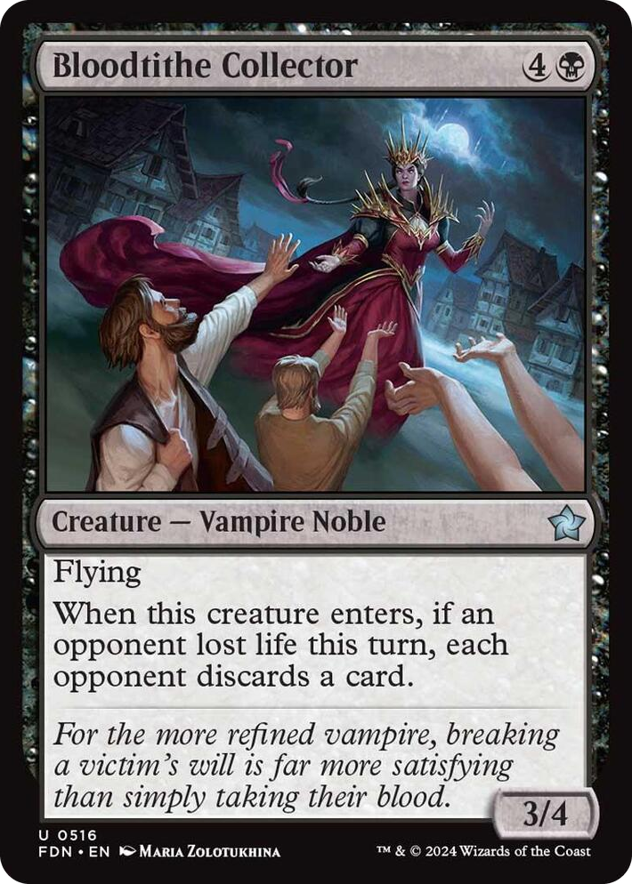 0516 Bloodtithe Collector (0516) U Foundations