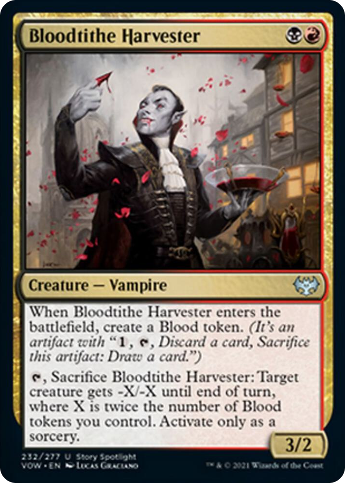 0232 Bloodtithe Harvester U Innistrad: Crimson Vow