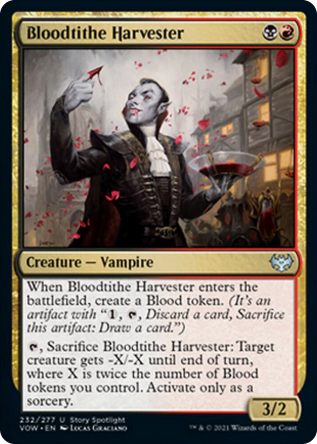 0232 Bloodtithe Harvester U Innistrad: Crimson Vow