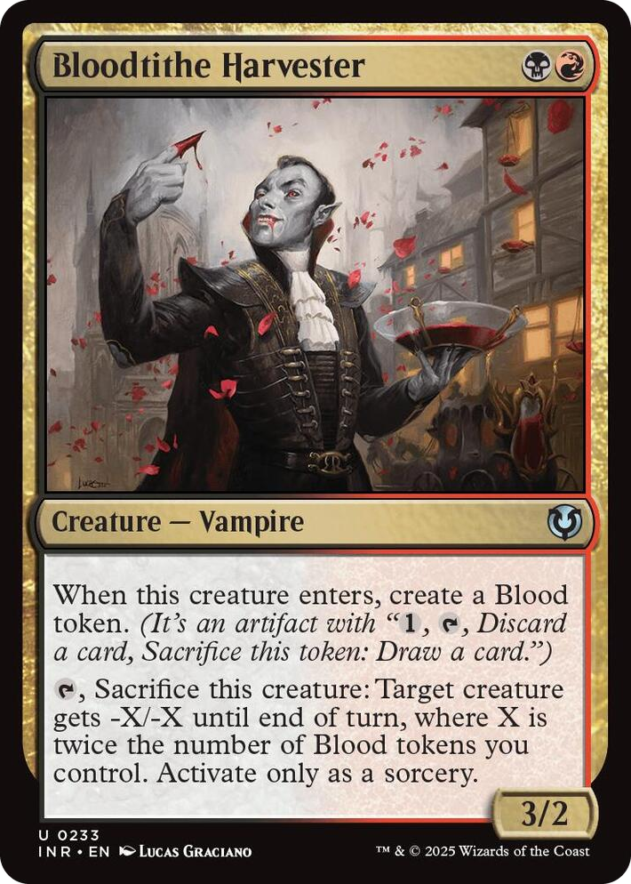 0233 Bloodtithe Harvester U Innistrad Remastered