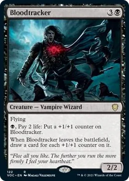 0122 Bloodtracker R Commander: Innistrad: Crimson Vow