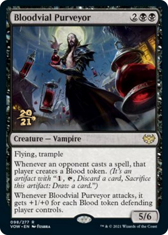 Bloodvial Purveyor #98 R - Prerelease Cards Pokemon card