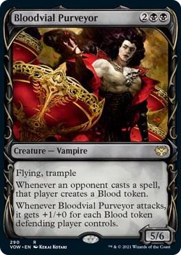 0290 Bloodvial Purveyor (Showcase) R Innistrad: Crimson Vow