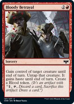 0147 Bloody Betrayal C Innistrad: Crimson Vow
