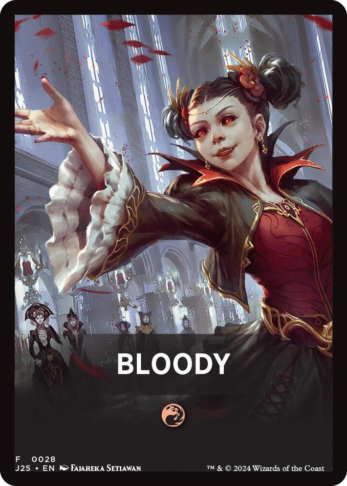 0028 Bloody Theme Card T Foundations Jumpstart