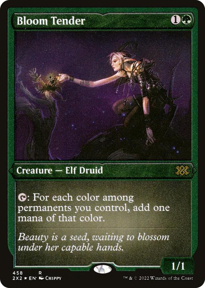 0458 Bloom Tender (Foil Etched) R Double Masters 2022