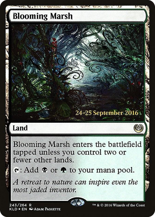 0243 Blooming Marsh (KLD) R Prerelease Cards