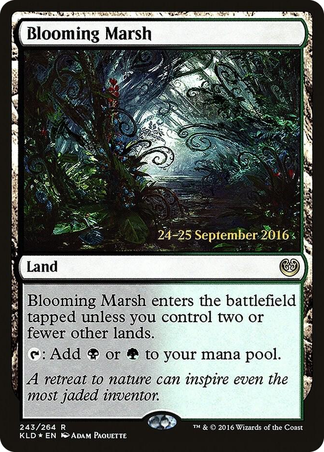 Blooming Marsh (KLD) #243 R - Prerelease Cards Pokemon card