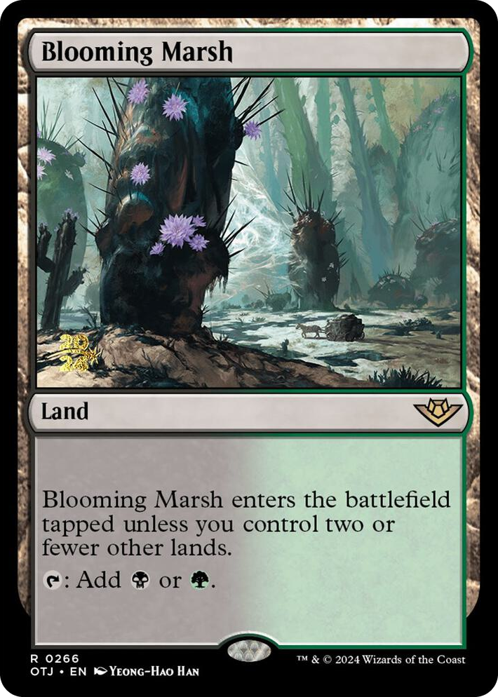 0266 Blooming Marsh (OTJ) R Prerelease Cards