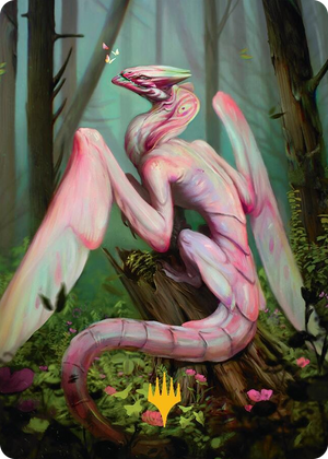 0046 Bloomvine Regent Art Card (46/54) (Gold-Stamped Planeswalker Symbol) S Art Series: Tarkir: Dragonstorm