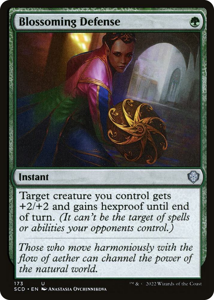 Blossoming Defense #173 U - Starter Commander Decks Pokemon card