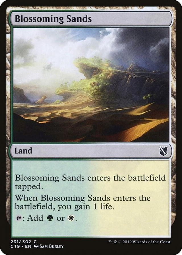 0231 Blossoming Sands C Commander 2019