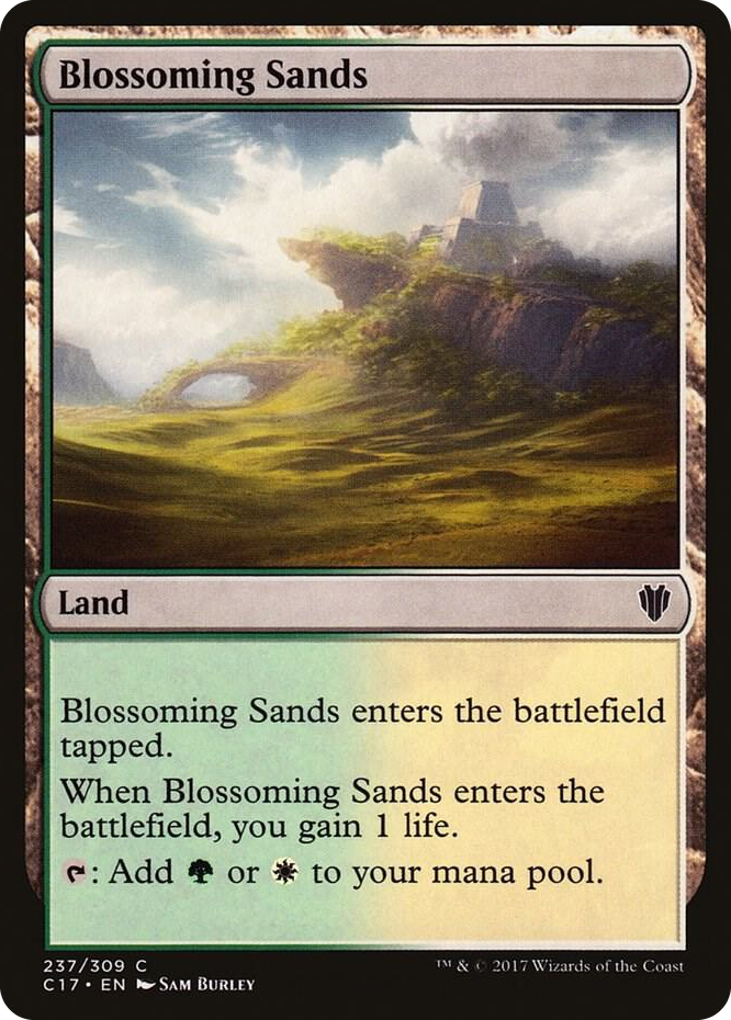 0237 Blossoming Sands C Commander 2017
