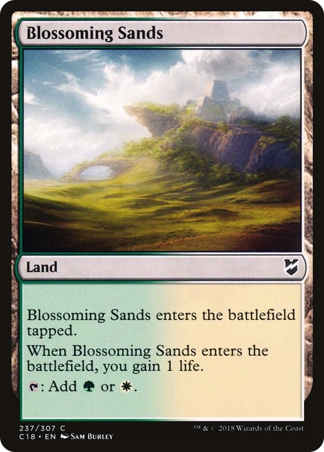 0237 Blossoming Sands C Commander 2018
