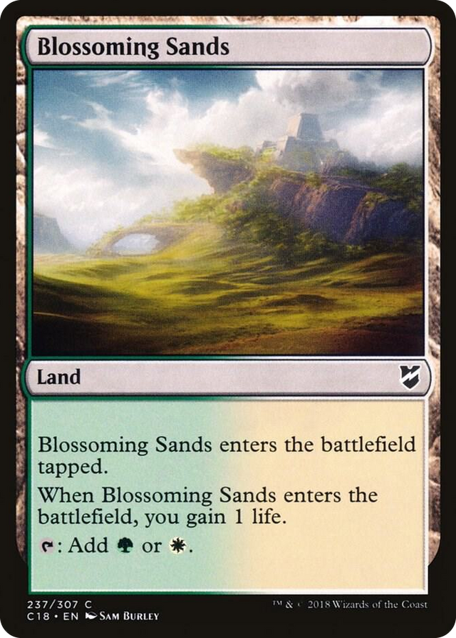0237 Blossoming Sands C Commander 2018