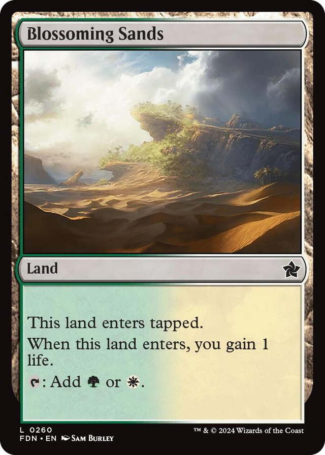 0260 Blossoming Sands L Foundations
