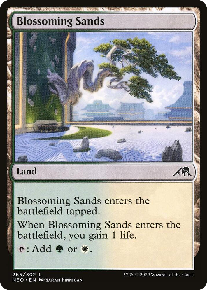 0265 Blossoming Sands L Kamigawa: Neon Dynasty