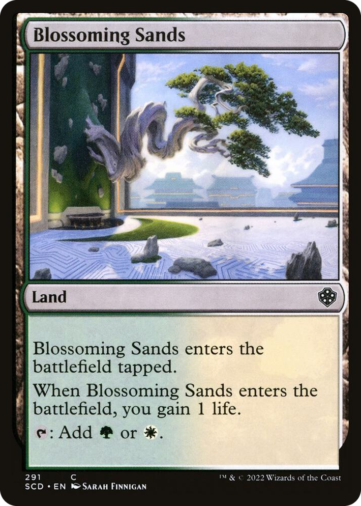 0291 Blossoming Sands C Starter Commander Decks