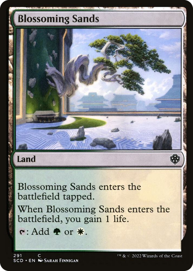 0291 Blossoming Sands C Starter Commander Decks
