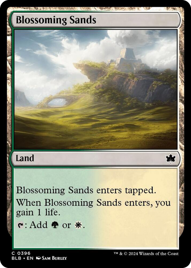 0396 Blossoming Sands C Bloomburrow