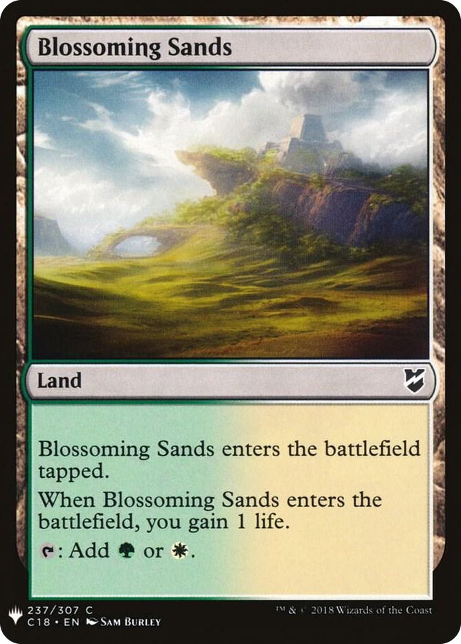 Blossoming Sands (C18) #237 C - The List Reprints Pokemon card