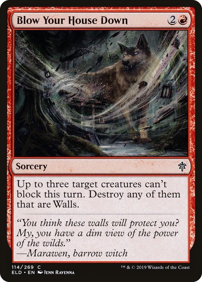 0114 Blow Your House Down C Throne of Eldraine