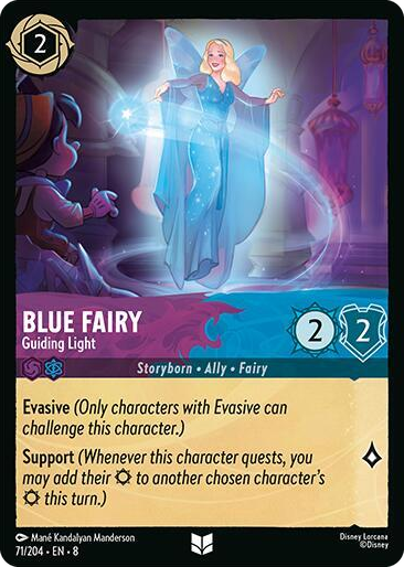 0071 Blue Fairy - Guiding Light Uncommon Reign of Jafar