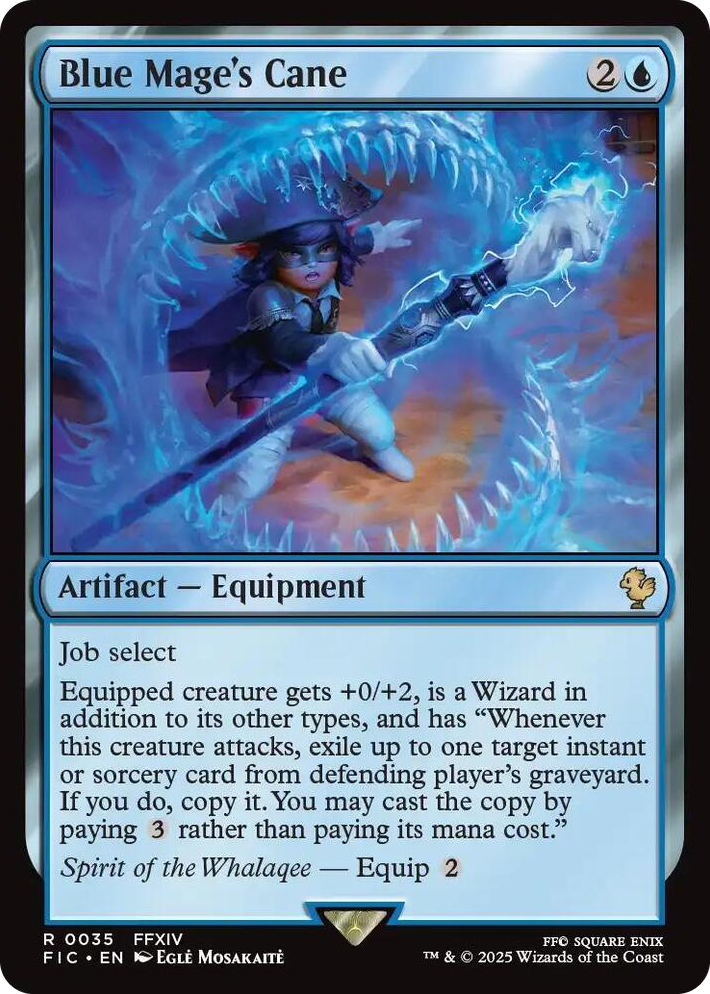 0035 Blue Mage's Cane R Commander: FINAL FANTASY