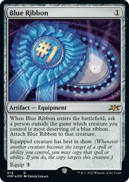 0470 Blue Ribbon (Galaxy Foil) R Unfinity