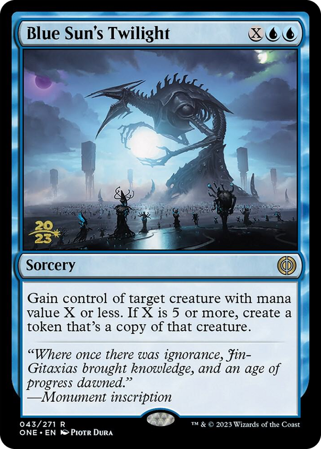 0043 Blue Sun's Twilight R Prerelease Cards