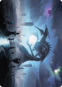0013 Blue Sun's Twilight Art Card S Art Series: Phyrexia: All Will Be One