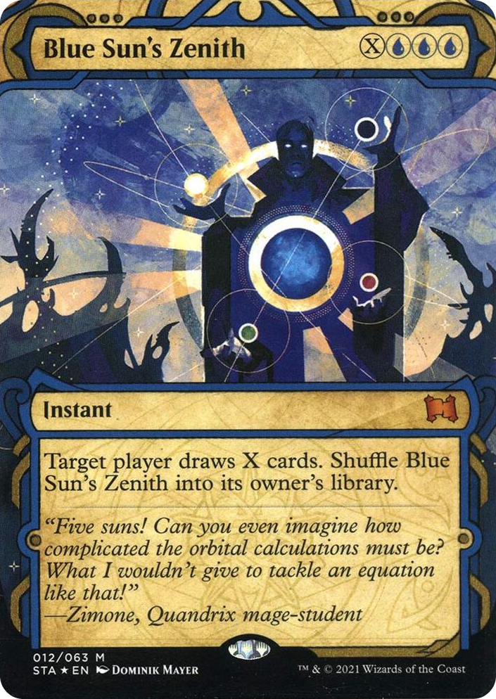 0012 Blue Sun's Zenith (Foil Etched) M Strixhaven: Mystical Archive