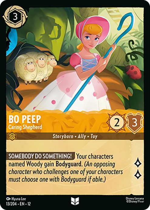 0013 Bo Peep - Caring Shepherd Uncommon Wilds Unknown
