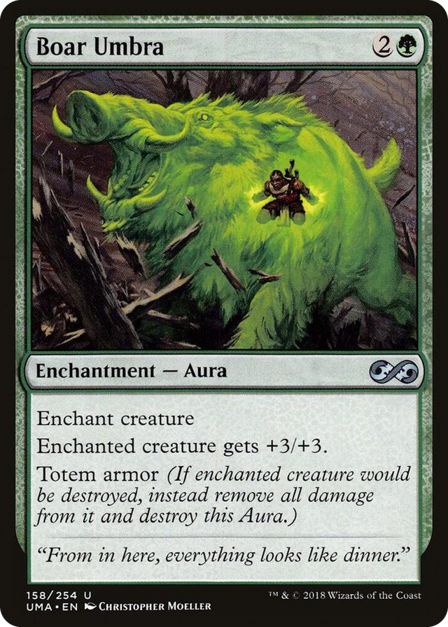 0158 Boar Umbra U Ultimate Masters