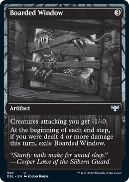 Boarded Window #520 U - Innistrad: Double Feature Pokemon card