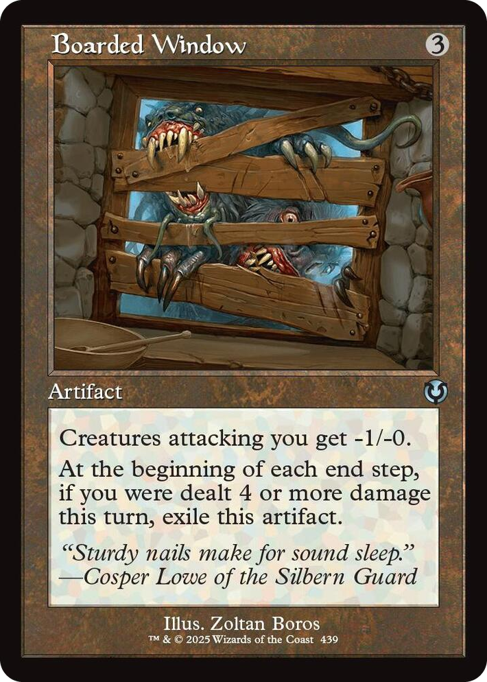 0439 Boarded Window (Retro Frame) U Innistrad Remastered