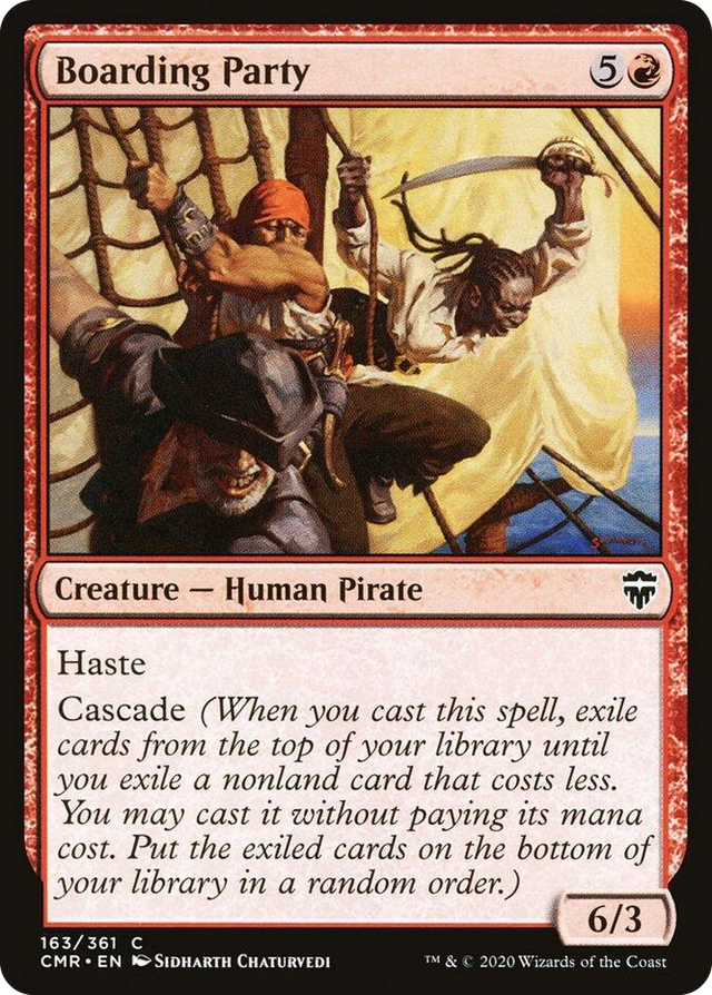0163 Boarding Party C Commander Legends