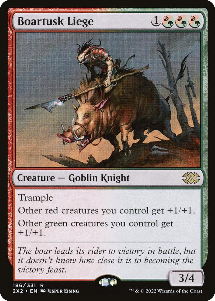 0186 Boartusk Liege R Double Masters 2022