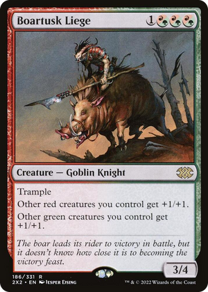 0186 Boartusk Liege R Double Masters 2022