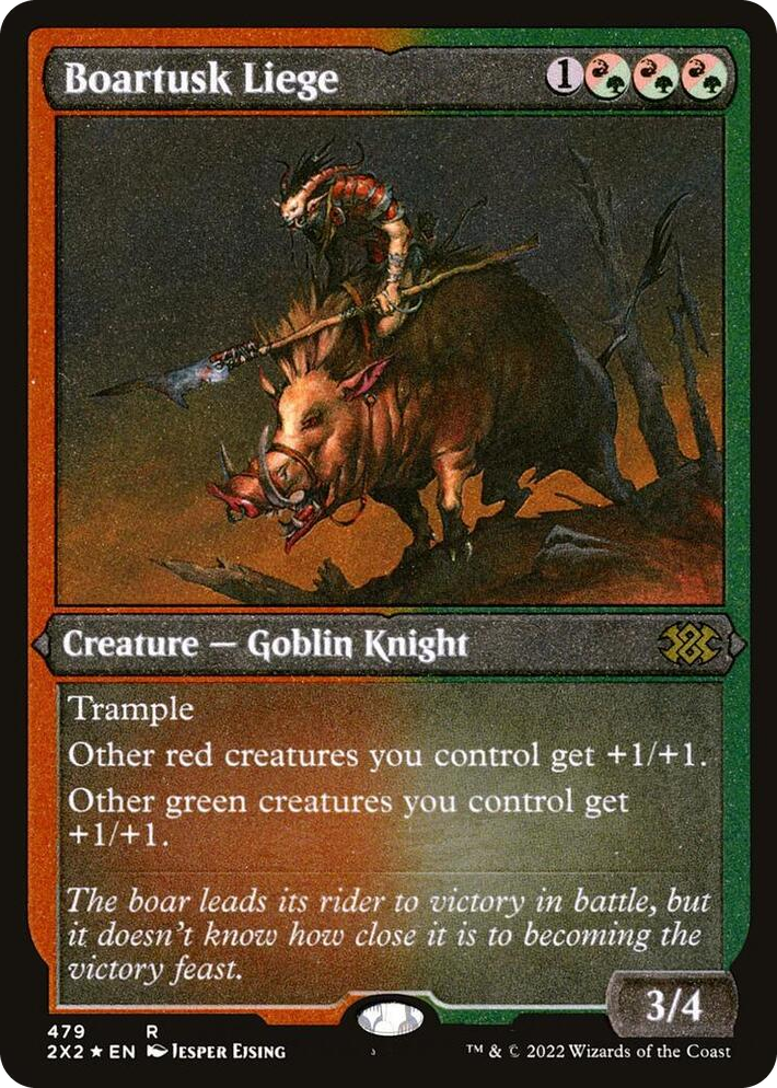0479 Boartusk Liege (Foil Etched) R Double Masters 2022