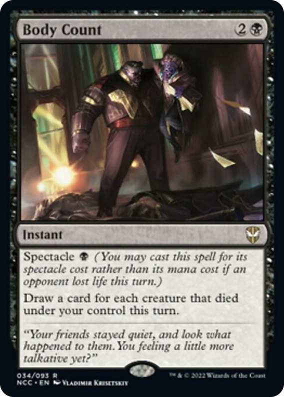 0034 Body Count R Commander: Streets of New Capenna