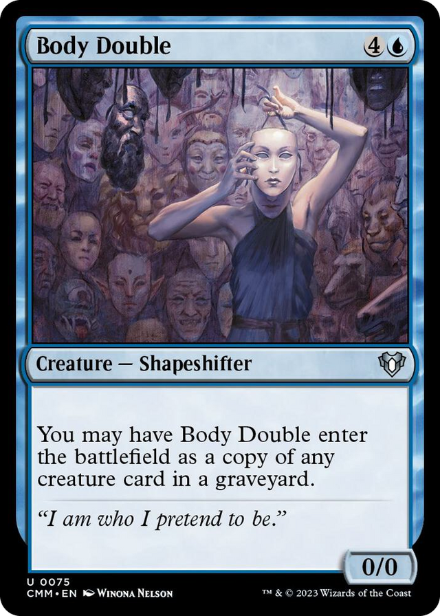 0075 Body Double U Commander Masters