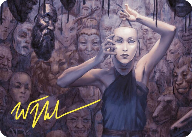 0005 Body Double Art Card (Gold-Stamped Signature) S Art Series: Commander Masters