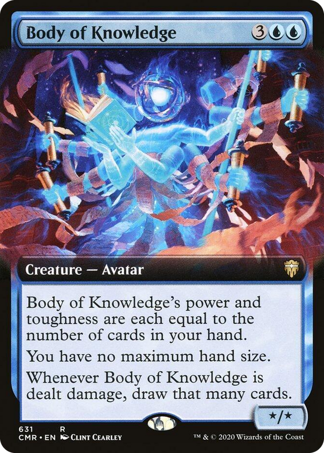 0631 Body of Knowledge (Extended Art) R Commander Legends