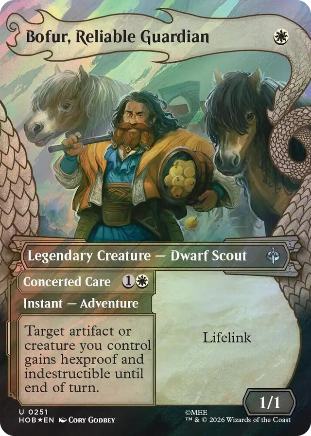 0251 Bofur, Reliable Guardian (Showcase) (Surge Foil) U The Hobbit