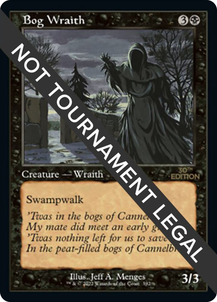 0392 Bog Wraith (Retro Frame) U 30th Anniversary Edition